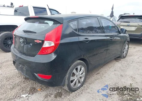 2013 Hyundai Accent Se из США, поврежденный, VIN KMHCU5AE7DU091450